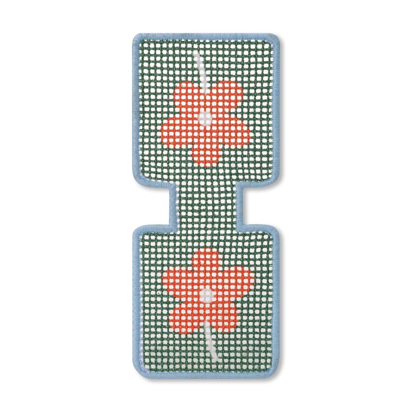 Needlepoint Keychain Kit - Flower