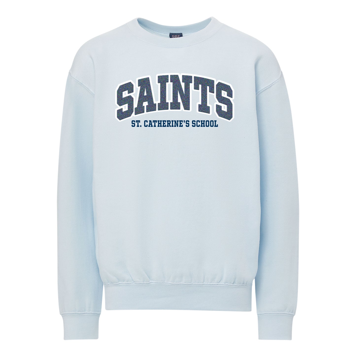 Sweatshirt - YOUTH Navy SAINTS Applique