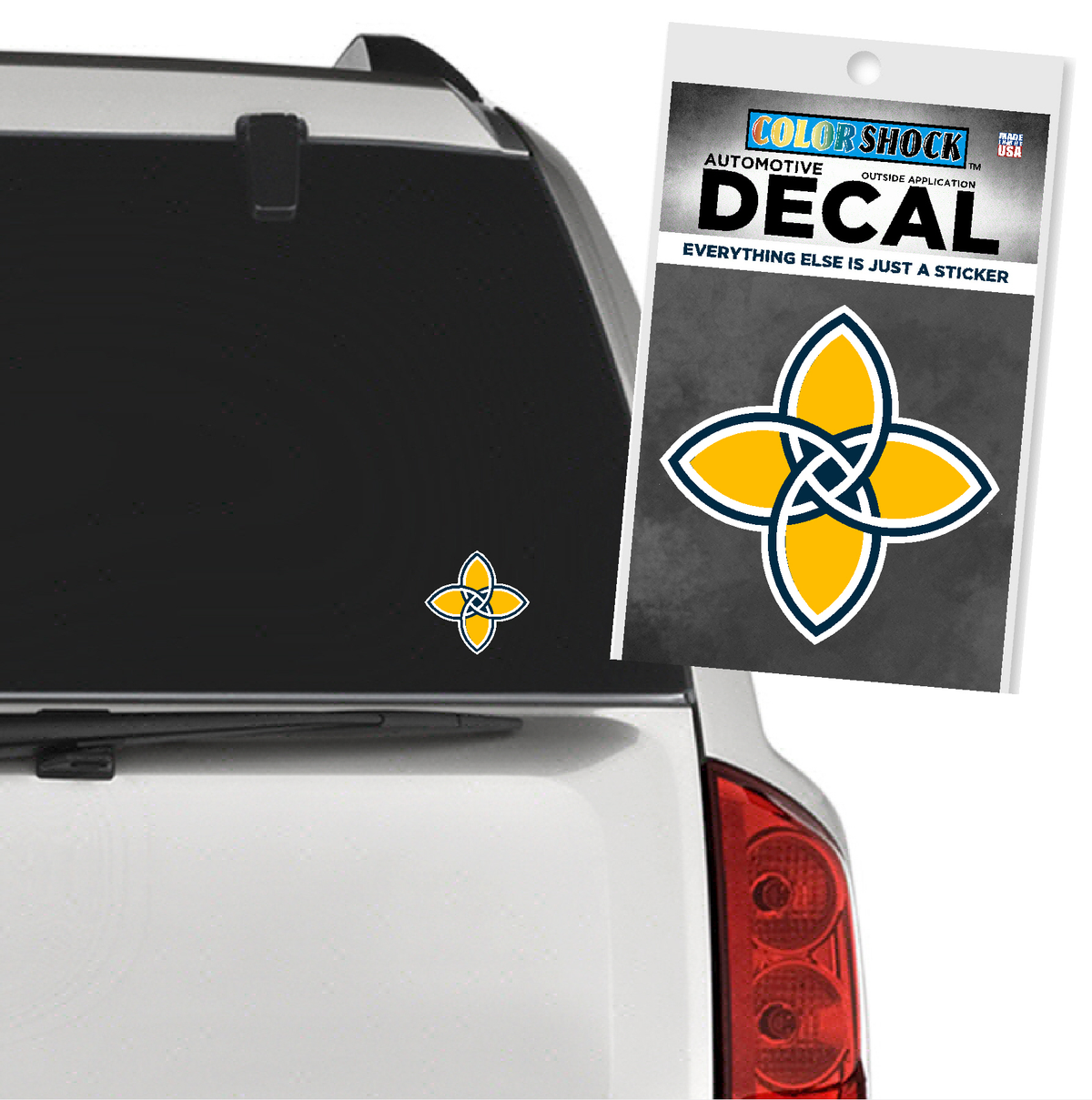Decal - Medium Quatrefoil