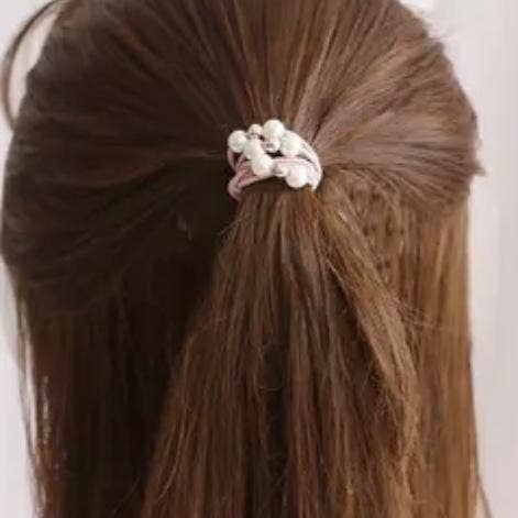 Hair Tie - "Love is in the Hair"