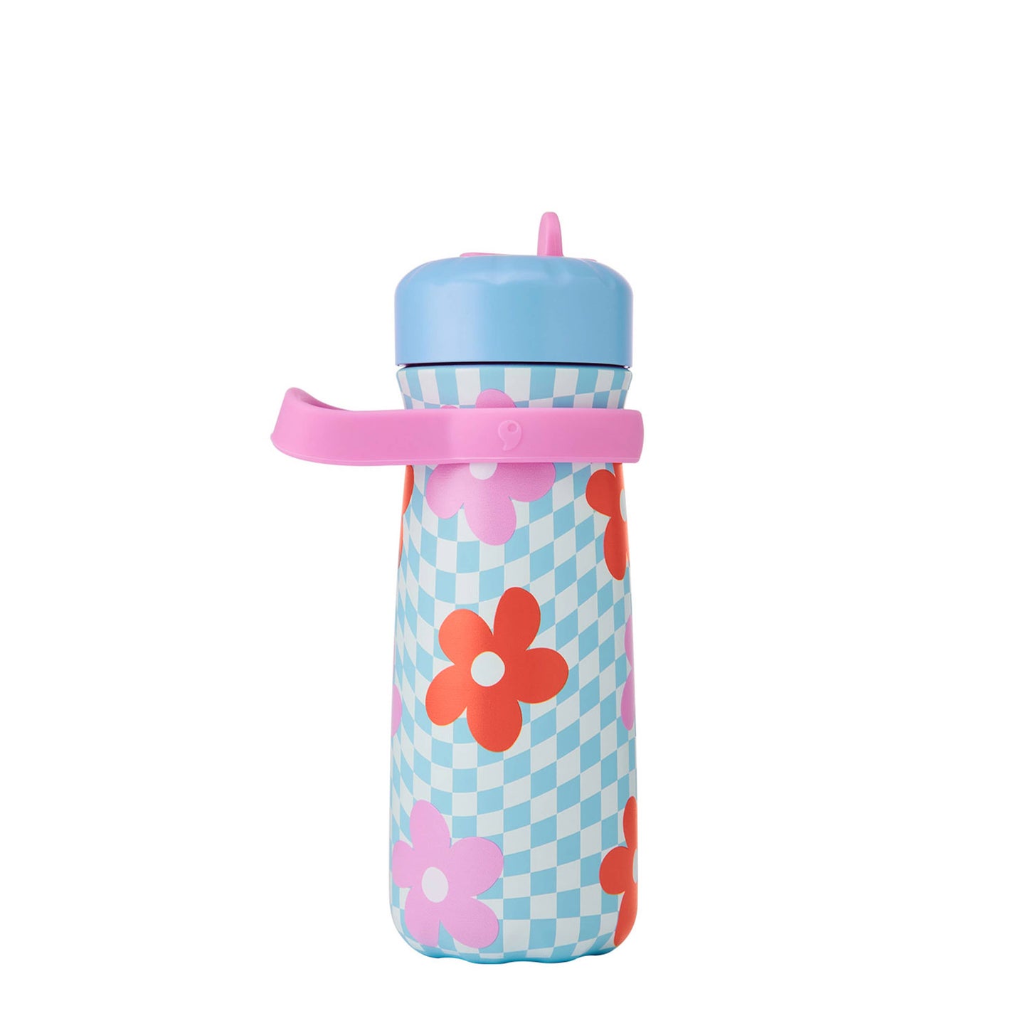 16oz Pink Petal Traveler with Flip Straw Lid