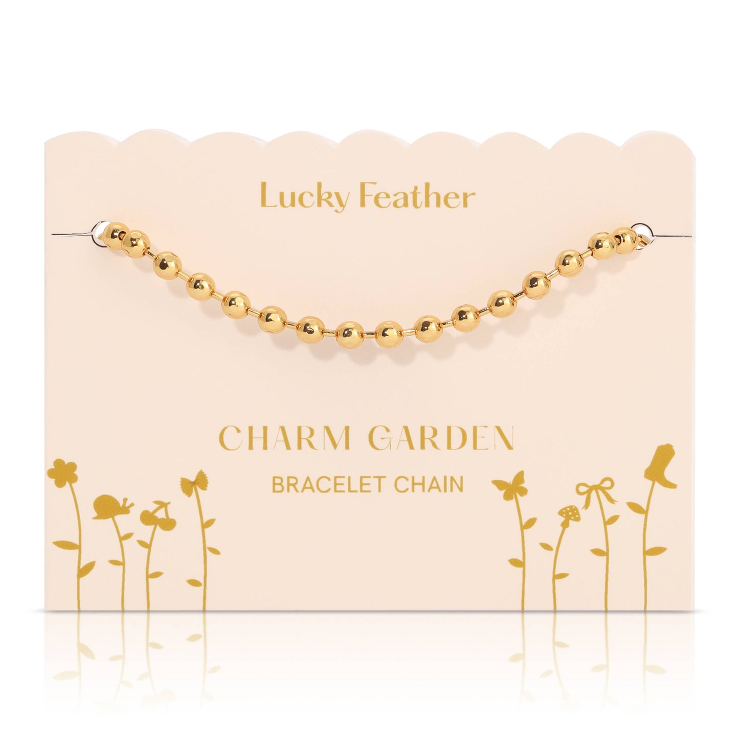 Charm Garden - Chain Bracelet - Gold