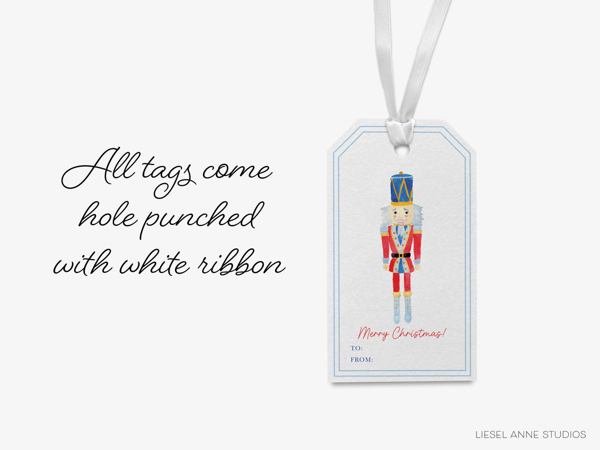 Nutcracker Holiday Gift Tags [Sets of 8]