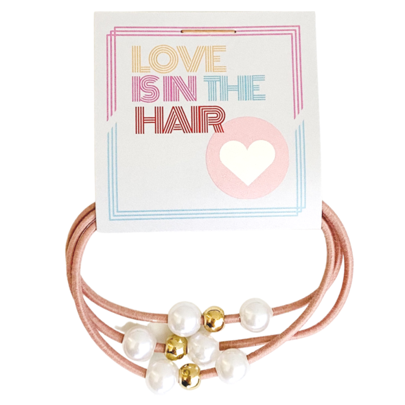 Hair Tie - "Love is in the Hair"