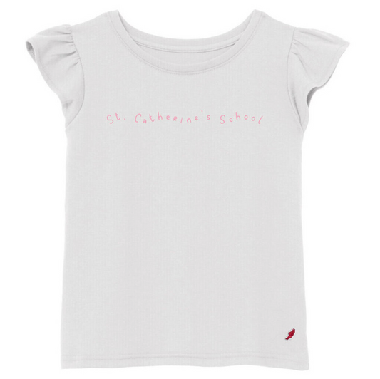 T shirt - Girls Flutter St. Catherine's School