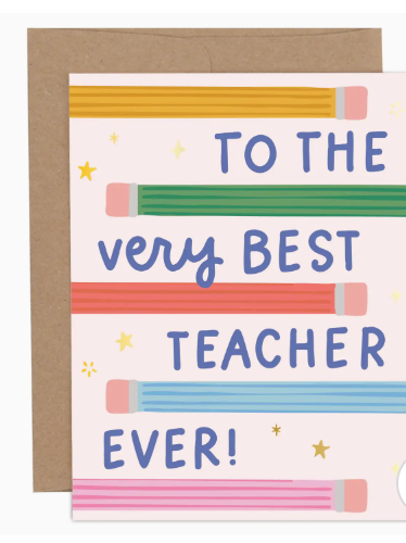 Card - To the Very Best Teacher