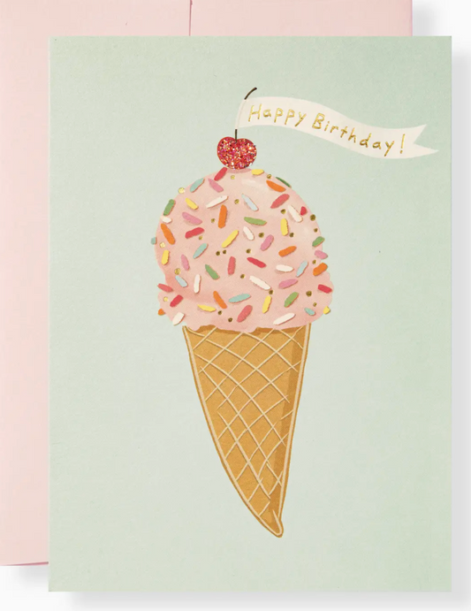 Card - Ice cream Cone