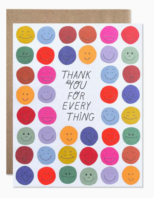 Card - Thank you for Everything
