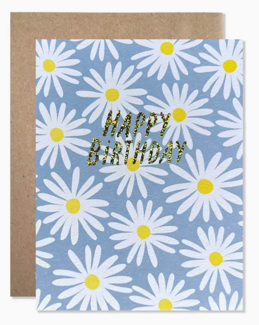 Card - Happy Birthday Daisies