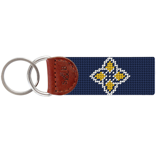 Smathers and Branson Needlepoint Key Fob