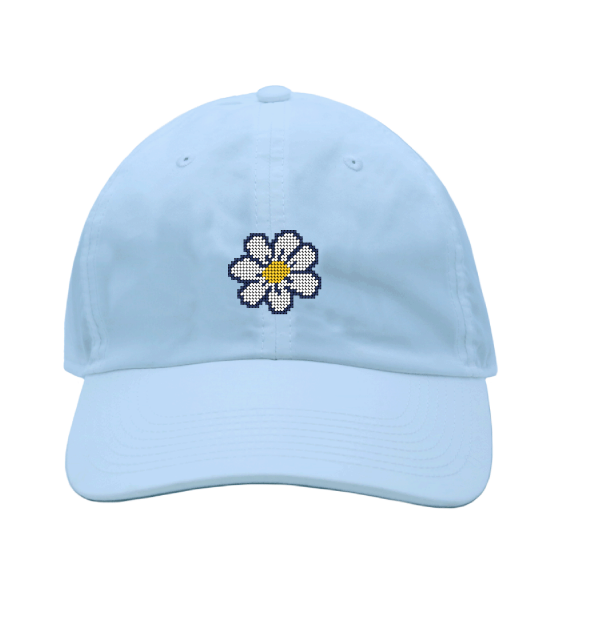 Smathers and Branson Needlepoint Daisy Hat