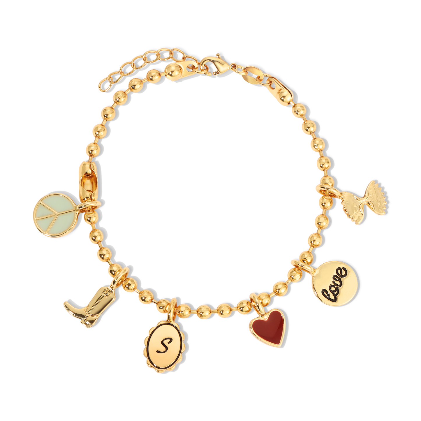 Charm Garden - Chain Bracelet - Gold