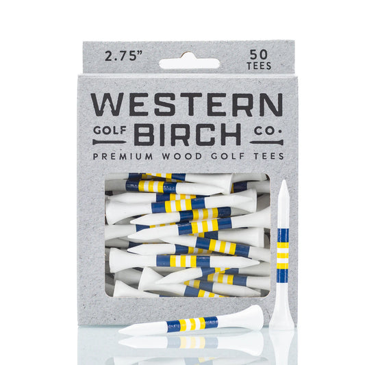 Western Birch Lebaron Golf Tees